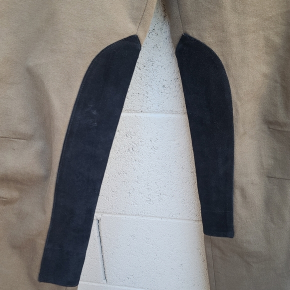 Veronica Beard | Ellie Jodhpur Suede Patch Equestrian Pants in Army Green Size 6 - Picture 9 of 14